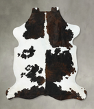 Tricolor Cowhide Rug #B23322