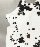Tricolor Cowhide Rug #B23402