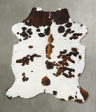 Tricolor Cowhide Rug #B23436