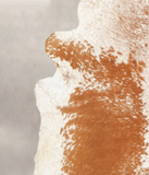 Salt and Pepper Brown Cowhide Rug #B2347