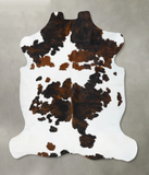 Tricolor Cowhide Rug #B23646
