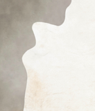 Ivory with Beige Cowhide Rug #B2400
