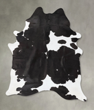 Black and White Cowhide Rug #B24070