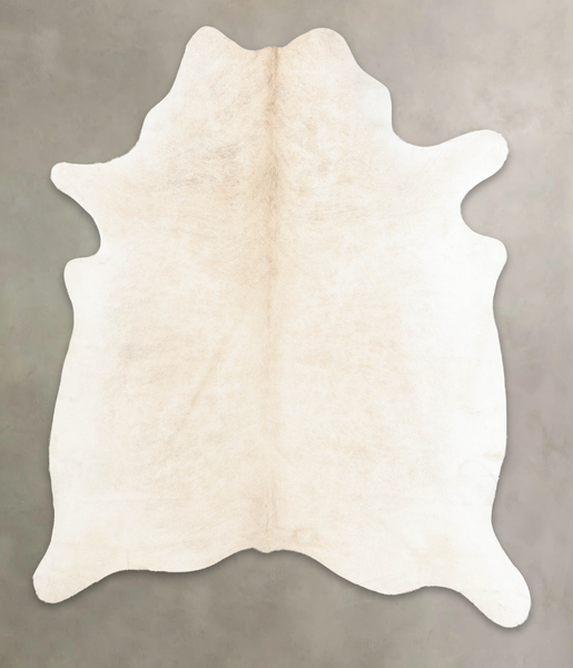 Ivory with Beige Cowhide Rug #B2408