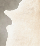 Ivory with Beige Cowhide Rug #B2408