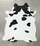 Black and White Cowhide Rug #B24183