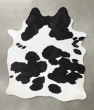 Black and White Cowhide Rug #B24187