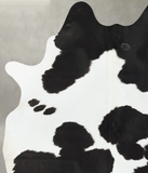 Black and White Cowhide Rug #B24187