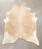 Beige Cowhide Rug #B2420