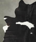 Black and White Cowhide Rug #B24253