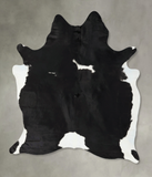 Black and White Cowhide Rug #B24302