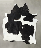 Black and White Cowhide Rug #B24309