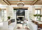 Grey Brindle Cowhide Rug #B2436