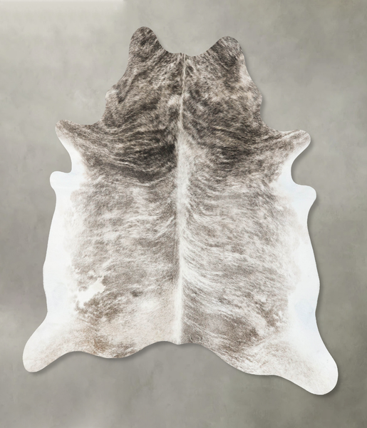 Grey Brindle Cowhide Rug #B24390