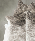 Grey Brindle Cowhide Rug #B24390