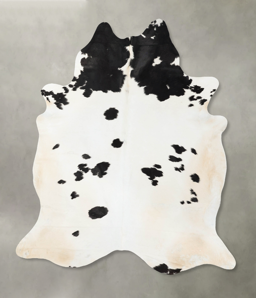 Black and White Cowhide Rug #B24420