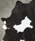 Black and White Cowhide Rug #B24476
