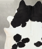 Black and White Cowhide Rug #B24549