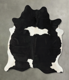 Black and White Cowhide Rug #B24680