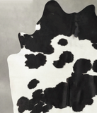 Black and White Cowhide Rug #B24776