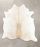 Ivory with Beige Cowhide Rug #B2478