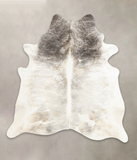 Grey Brindle Cowhide Rug #B2504