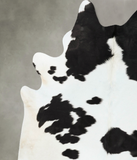 Black and White Cowhide Rug #B25085