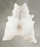 Grey Brindle Cowhide Rug #B25130