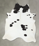 Black and White Cowhide Rug #B25205