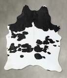 Black and White Cowhide Rug #B25264