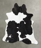 Black and White Cowhide Rug #B25266