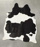 Black and White Cowhide Rug #B25395
