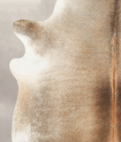 Grey with Beige Cowhide Rug #B2540