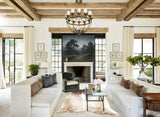 Light Brindle Cowhide Rug #B2554