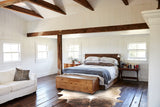 Light Brindle Cowhide Rug #B2554