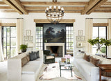 Salt and Pepper Brown Cowhide Rug #B2570