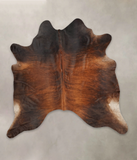 Dark Brindle Cowhide Rug #B2603