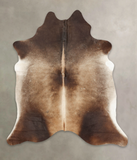 Dark Grey Cowhide Rug #B2615