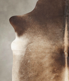 Dark Grey Cowhide Rug #B2615