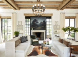 Dark Grey Cowhide Rug #B2615