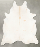 Ivory with Beige Cowhide Rug #B26319