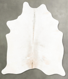 Grey with Beige Cowhide Rug #B26437