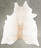 Grey with Beige Cowhide Rug #B26616