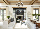 Ivory with Beige Cowhide Rug #B2665