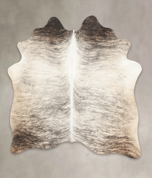 Grey Brindle Cowhide Rug #B2666