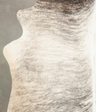 Grey Brindle Cowhide Rug #B2666