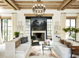 Grey Brindle Cowhide Rug #B2666