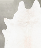 Ivory with Beige Cowhide Rug #B26713