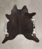 Chocolate Cowhide Rug #B2681