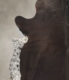 Chocolate Cowhide Rug #B2681